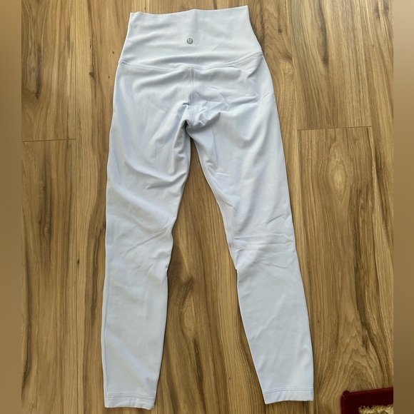 Lululemon Align High Rise Leggings 25” Size 4 Pastel Blue - Picture 2 of 6
